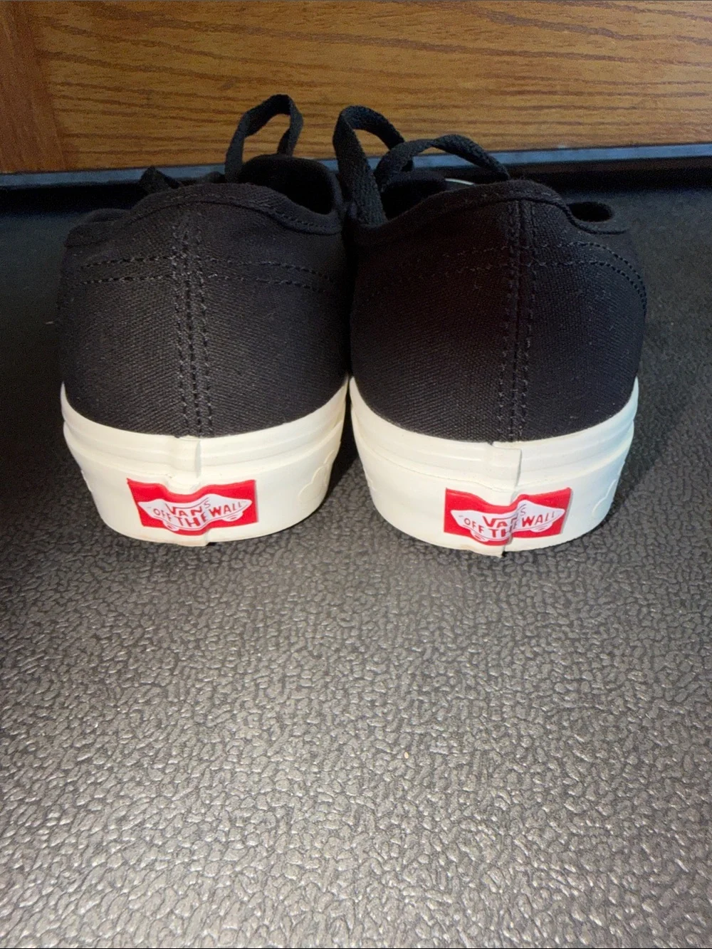 Vans-HEARTBREAKER 🖤❤️‍🩹-Black Canvas Low-Top Sneakers with Red Insoles